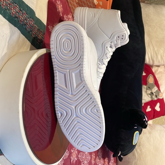 White high top sneakers - Picture 7 of 13